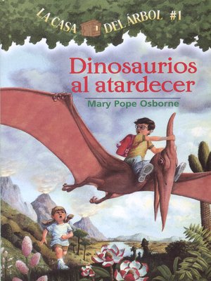 cover image of Dinosaurios al atardecer